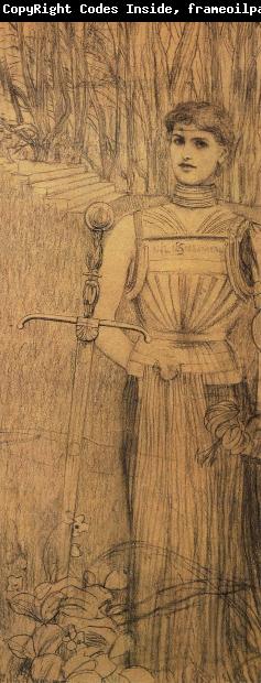 Fernand Khnopff Design for frontispiece for the works of Auguste Villiers de L Isle-d-Adam
